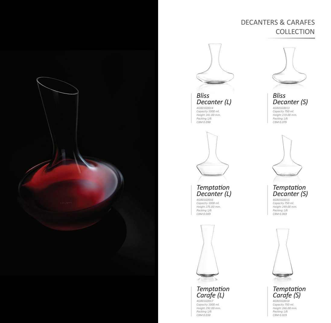 Decanters & Carafes Collection